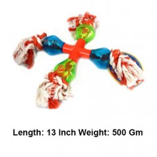 Super Dog Dog Toys Plush Cotton X Knot Toy 